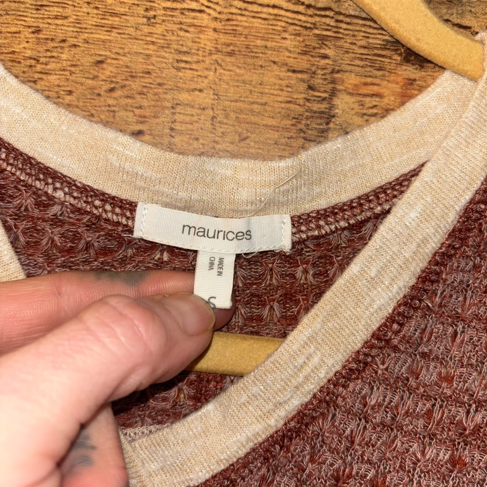 Maurices Fall Blouse - Picture 2 of 5